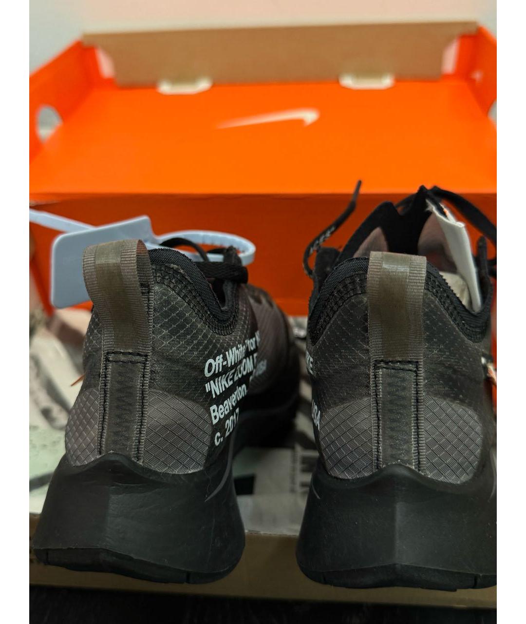 NIKE X OFF-WHITE Черные кроссовки, фото 4