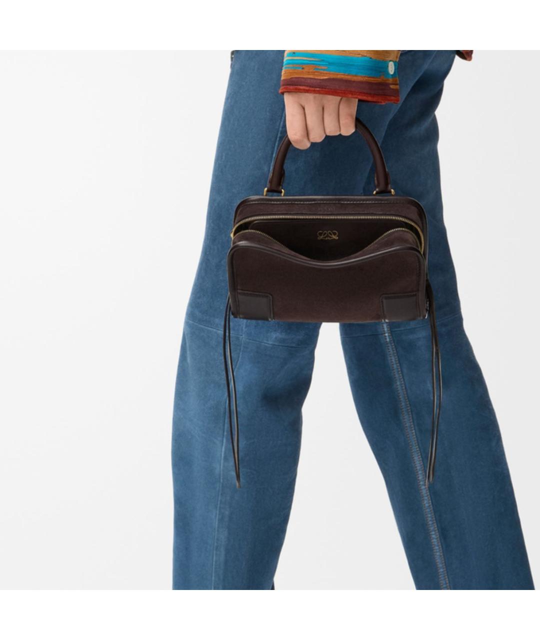 LOEWE Коричневая сумка тоут, фото 2