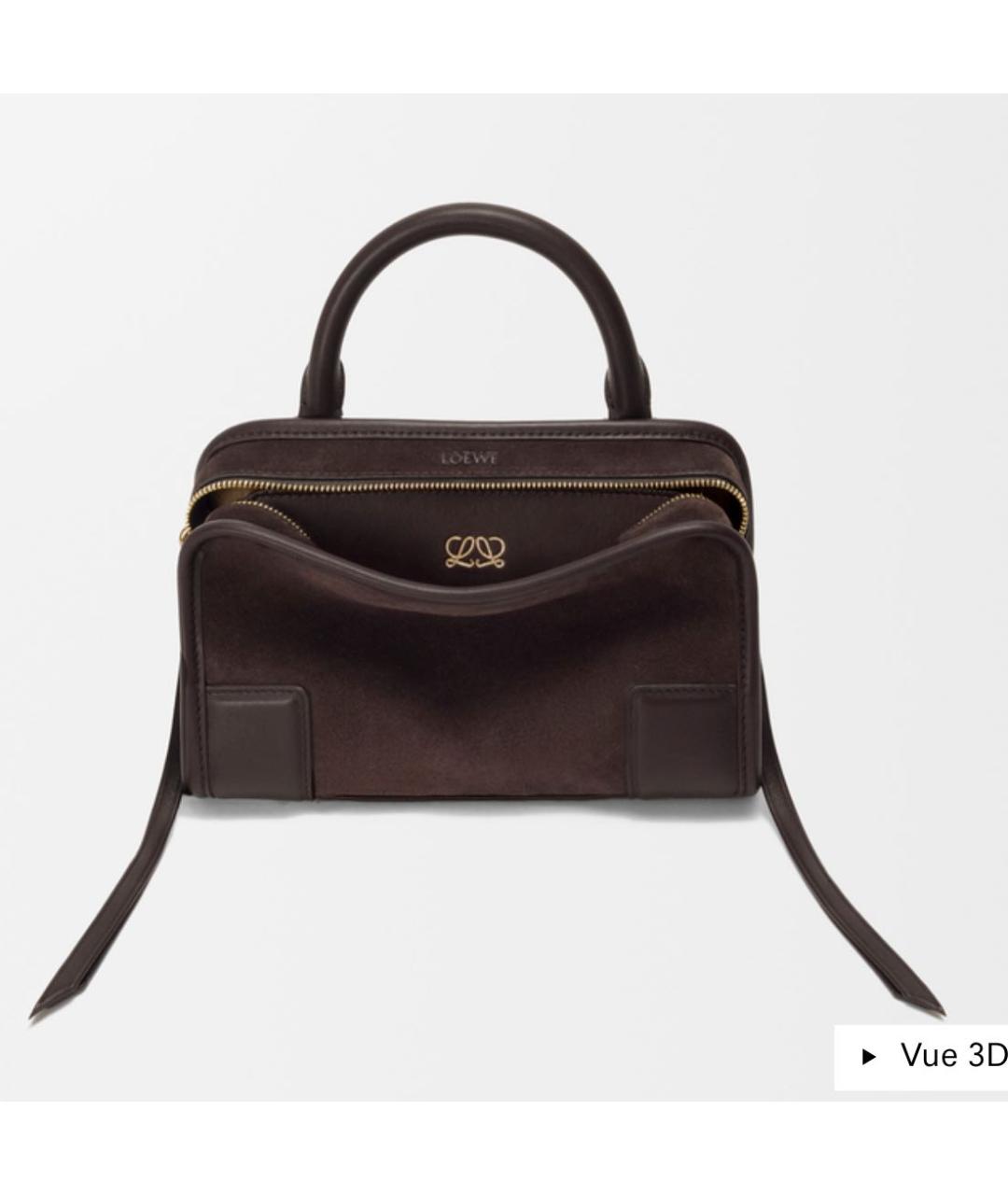 LOEWE Коричневая сумка тоут, фото 4