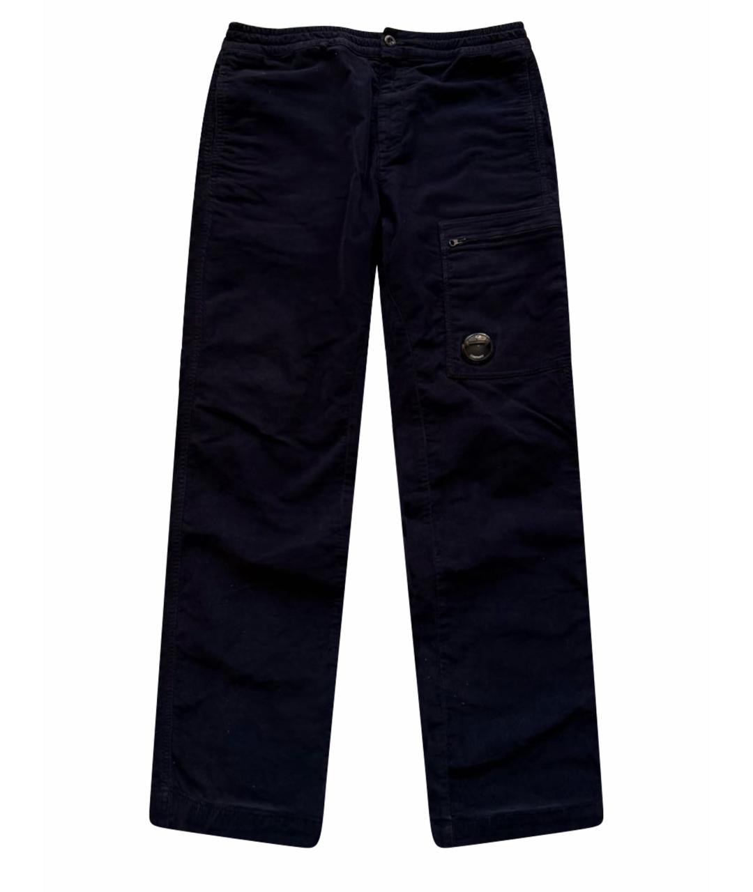 CP COMPANY Темно-синие хлопковые повседневные брюки, фото 1