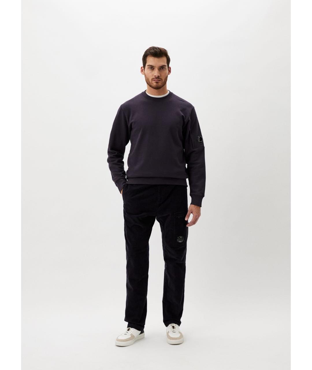 CP COMPANY Темно-синие хлопковые повседневные брюки, фото 7
