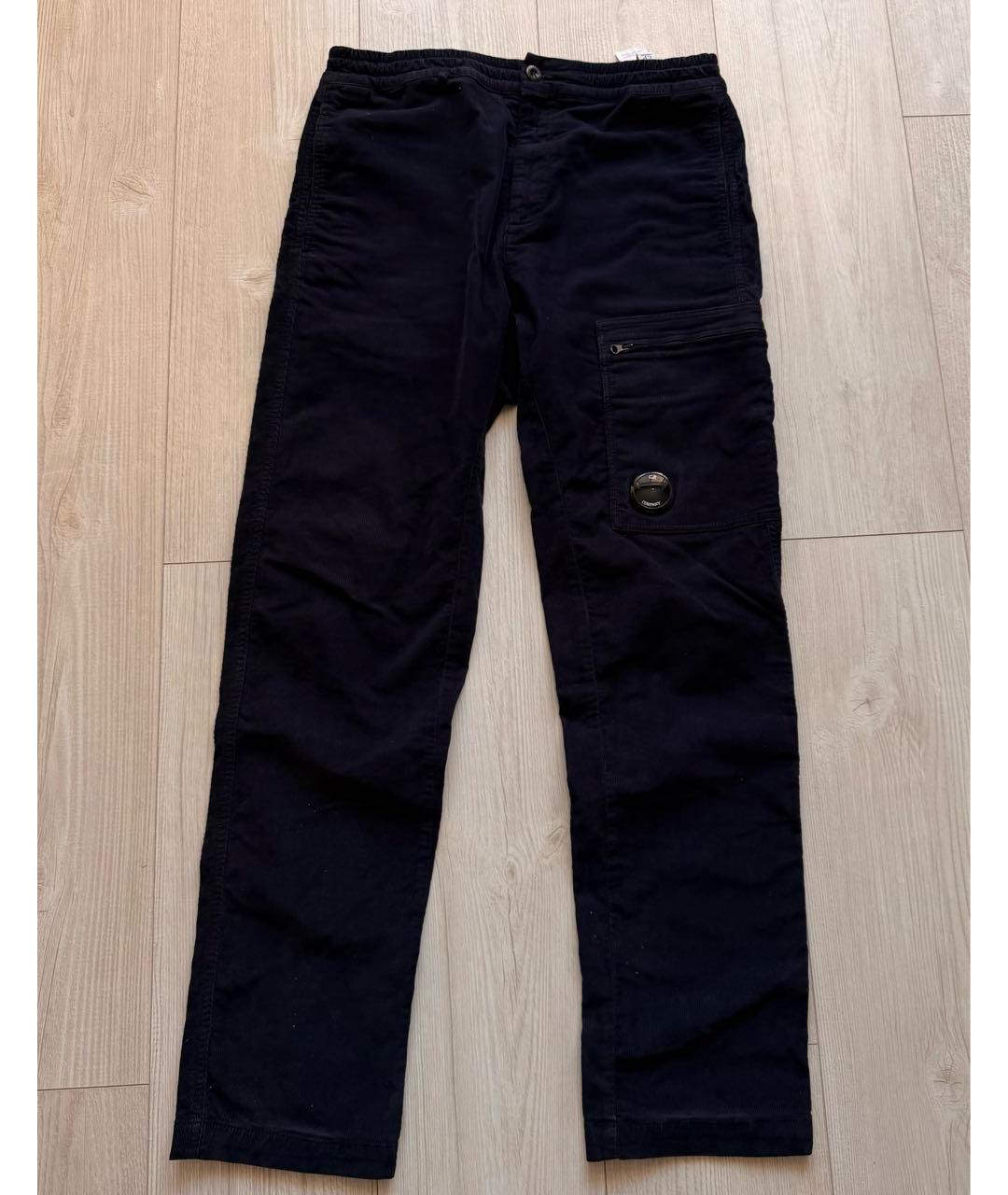 CP COMPANY Темно-синие хлопковые повседневные брюки, фото 8