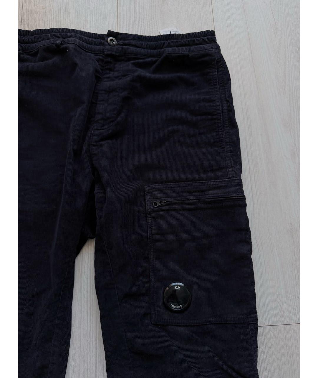 CP COMPANY Темно-синие хлопковые повседневные брюки, фото 2