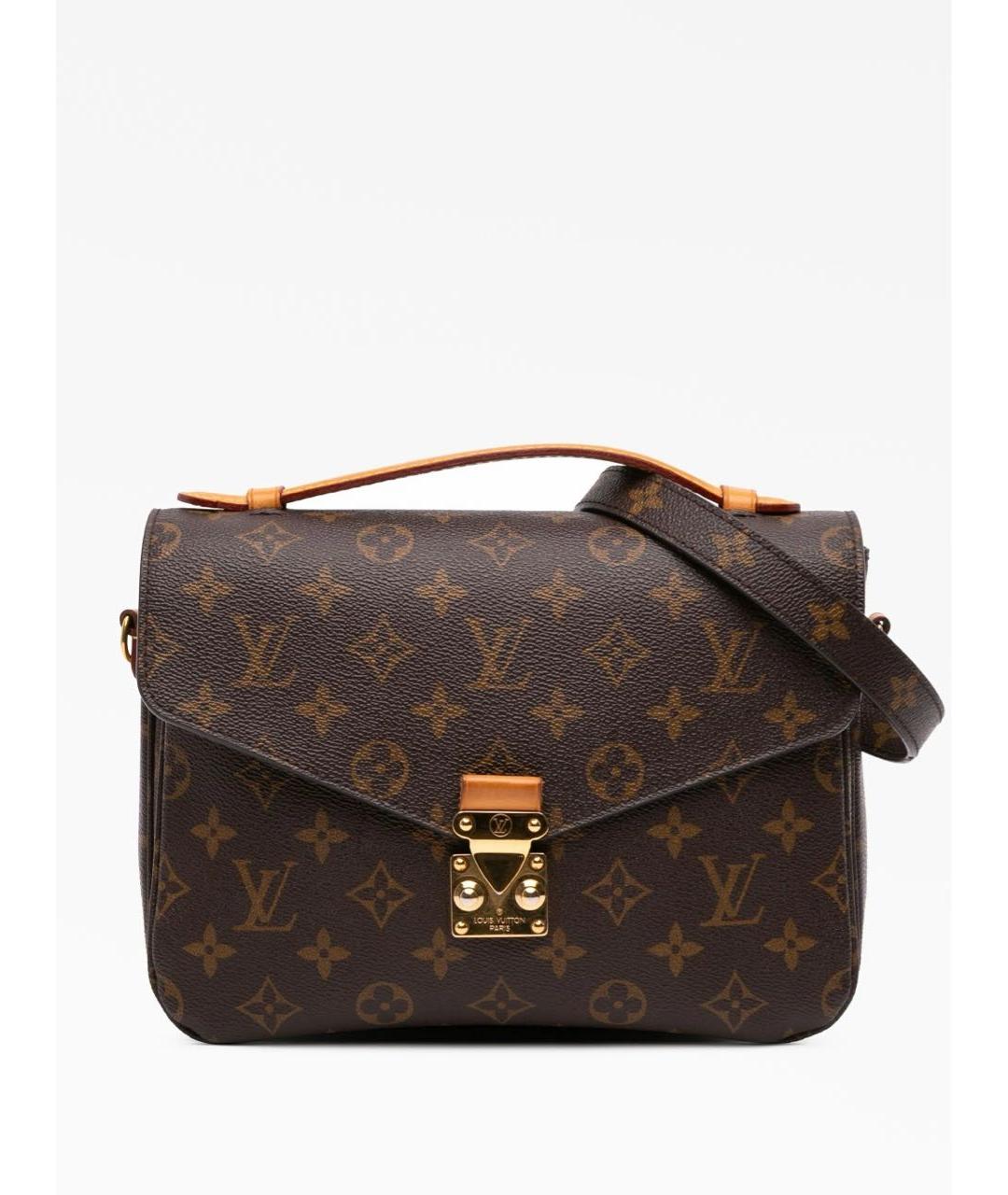 LOUIS VUITTON Коричневая сумка через плечо, фото 9