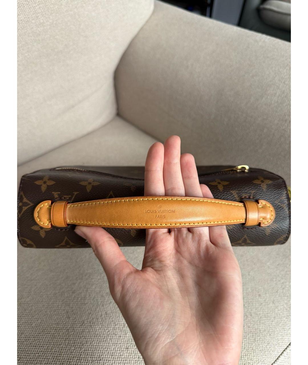 LOUIS VUITTON Коричневая сумка через плечо, фото 6