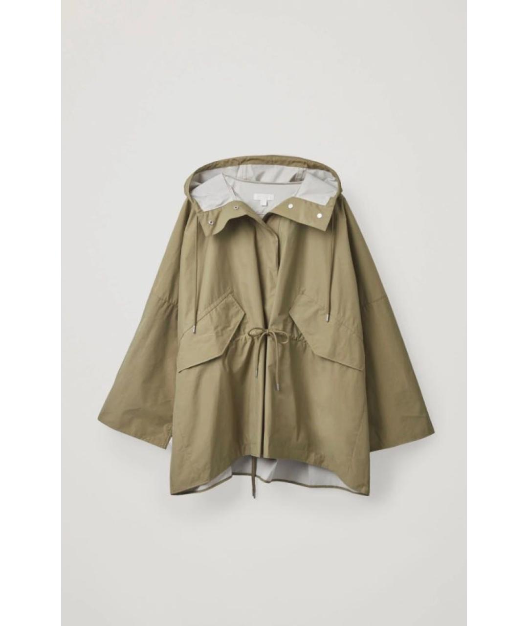 COS Зеленый тренч/плащ, фото 9
