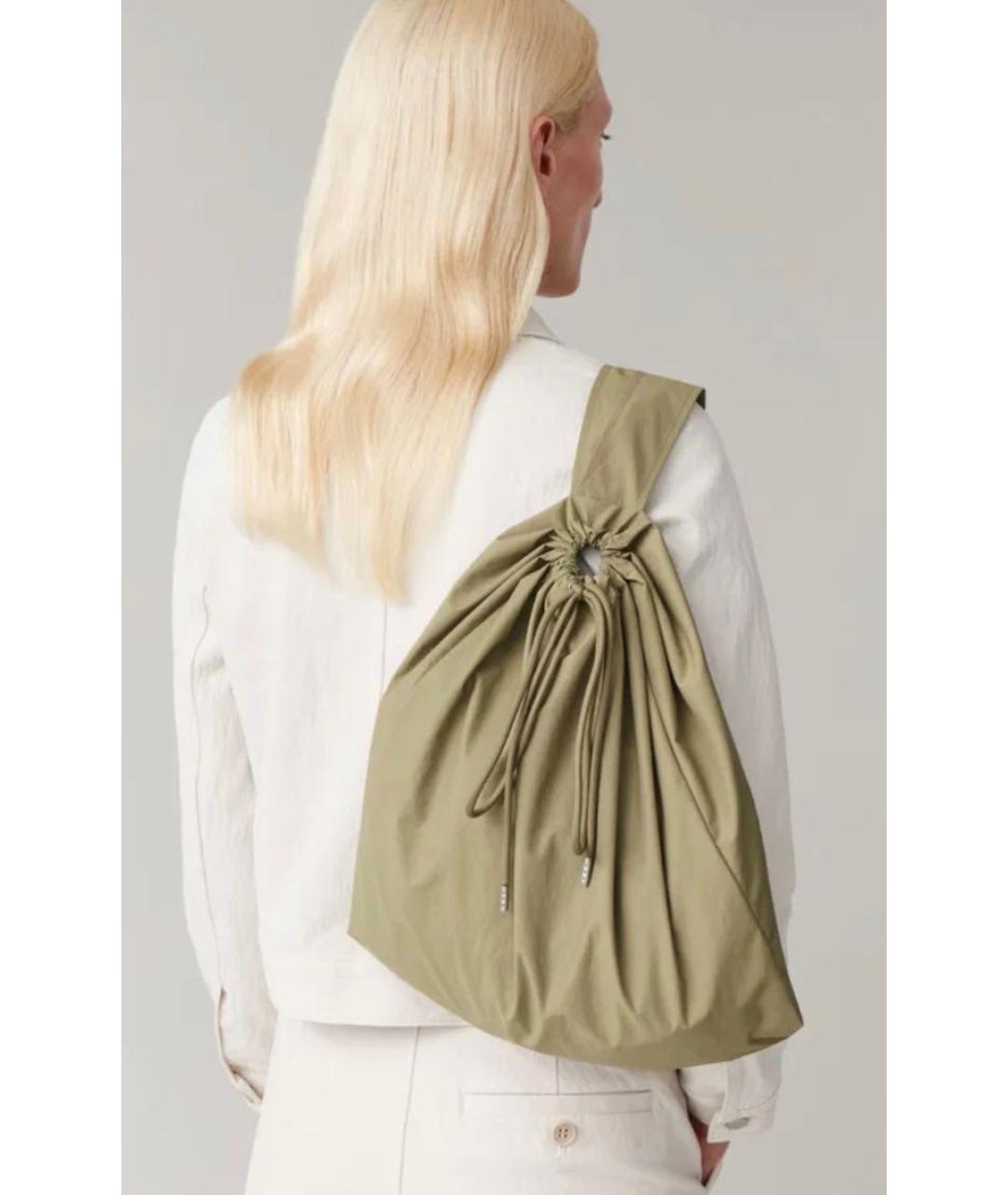 COS Зеленый тренч/плащ, фото 5