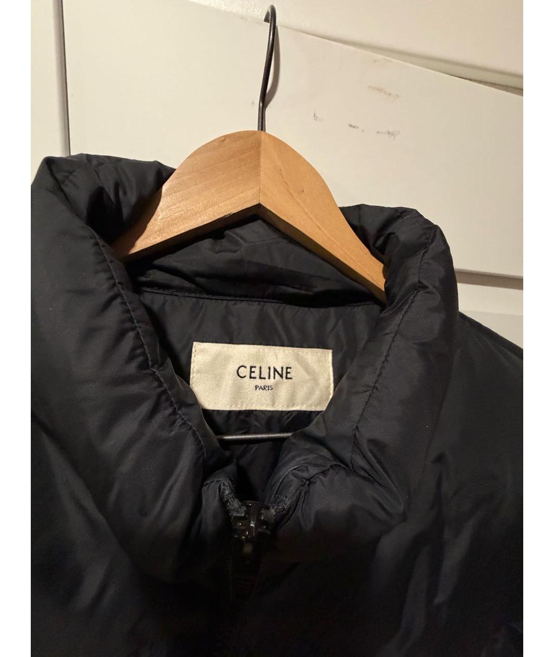 CELINE Черный пуховик, фото 3