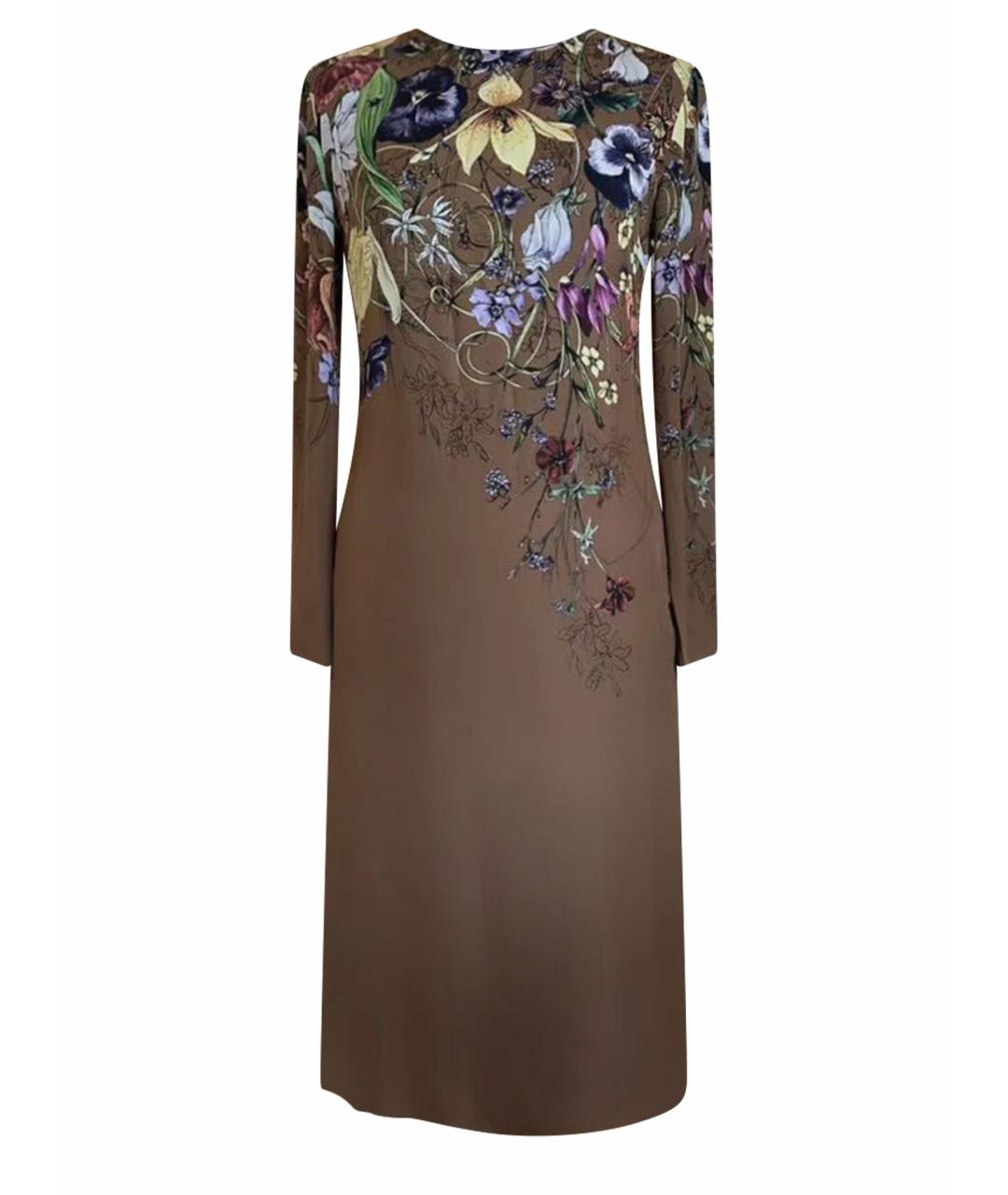 GUCCI Коричневое повседневное платье, фото 7