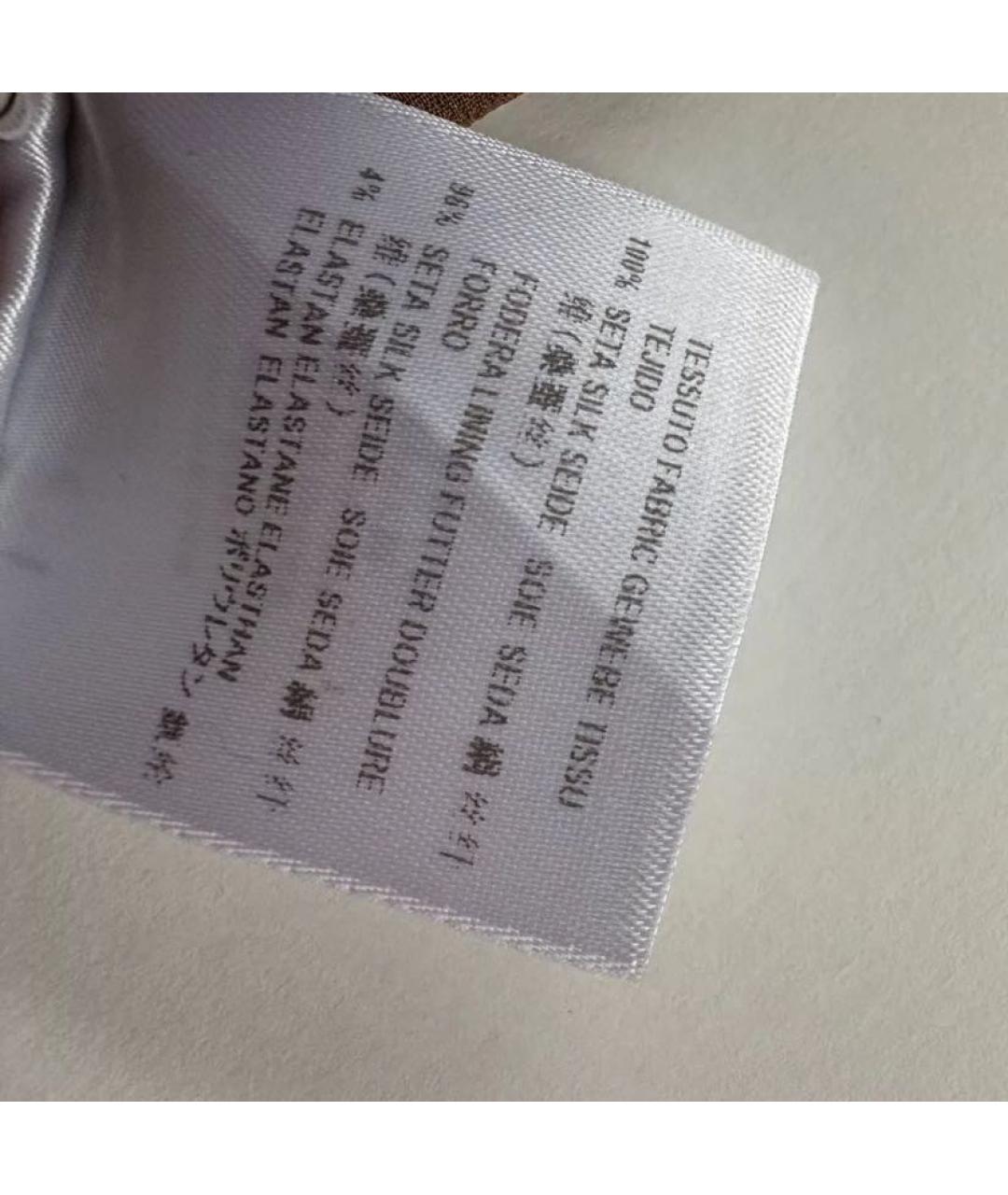 GUCCI Коричневое повседневное платье, фото 6