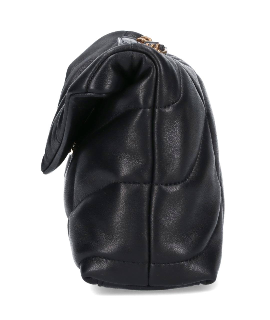 SAINT LAURENT Черная кожаная сумка через плечо, фото 5