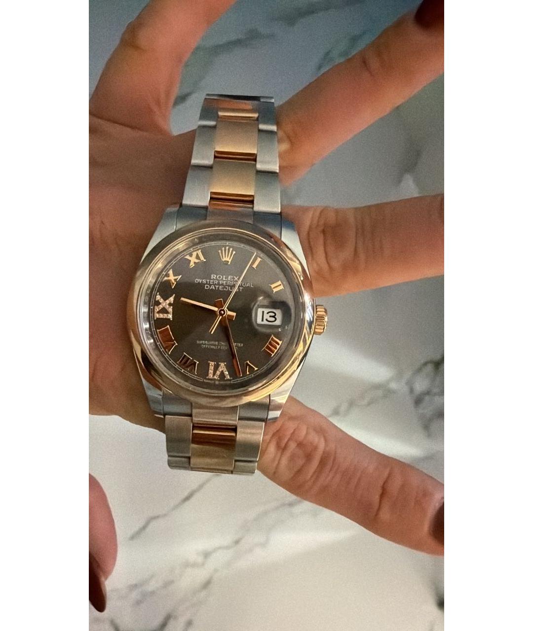 ROLEX Часы из розового золота, фото 5