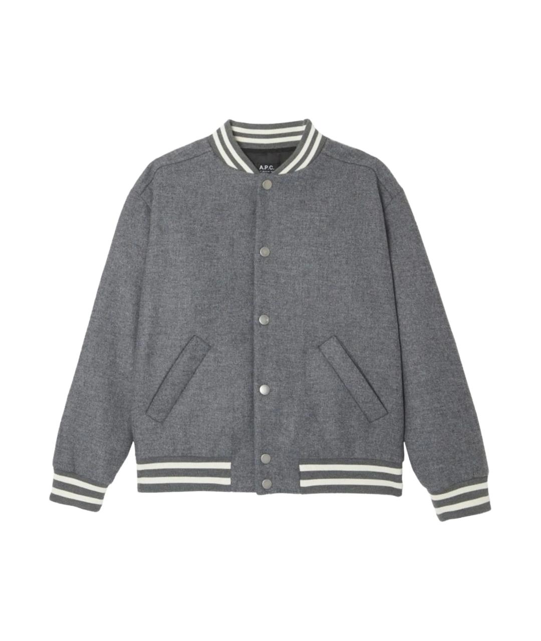 A.P.C. Серая полиамидовая куртка, фото 1