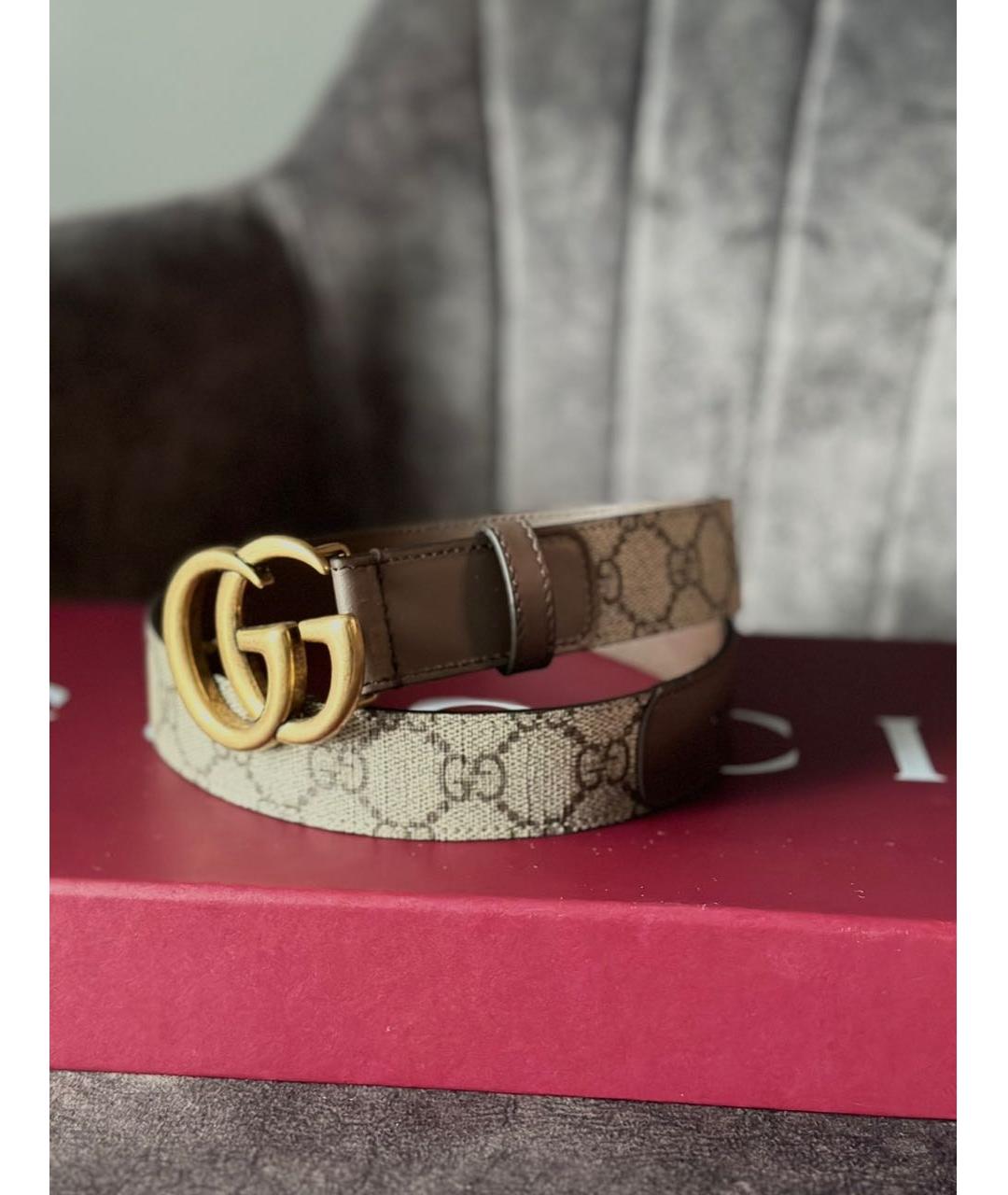 GUCCI Коричневый ремень, фото 2