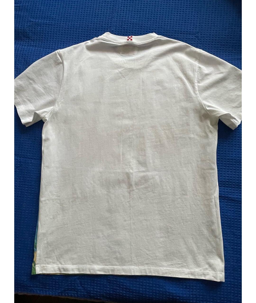 MC2 SAINT BARTH Белая хлопковая футболка, фото 2