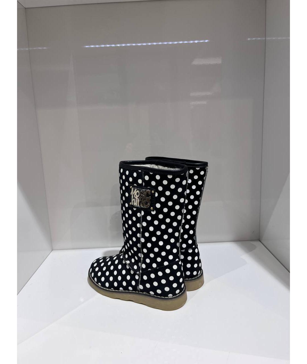 MOSCHINO Черные сапоги, фото 2