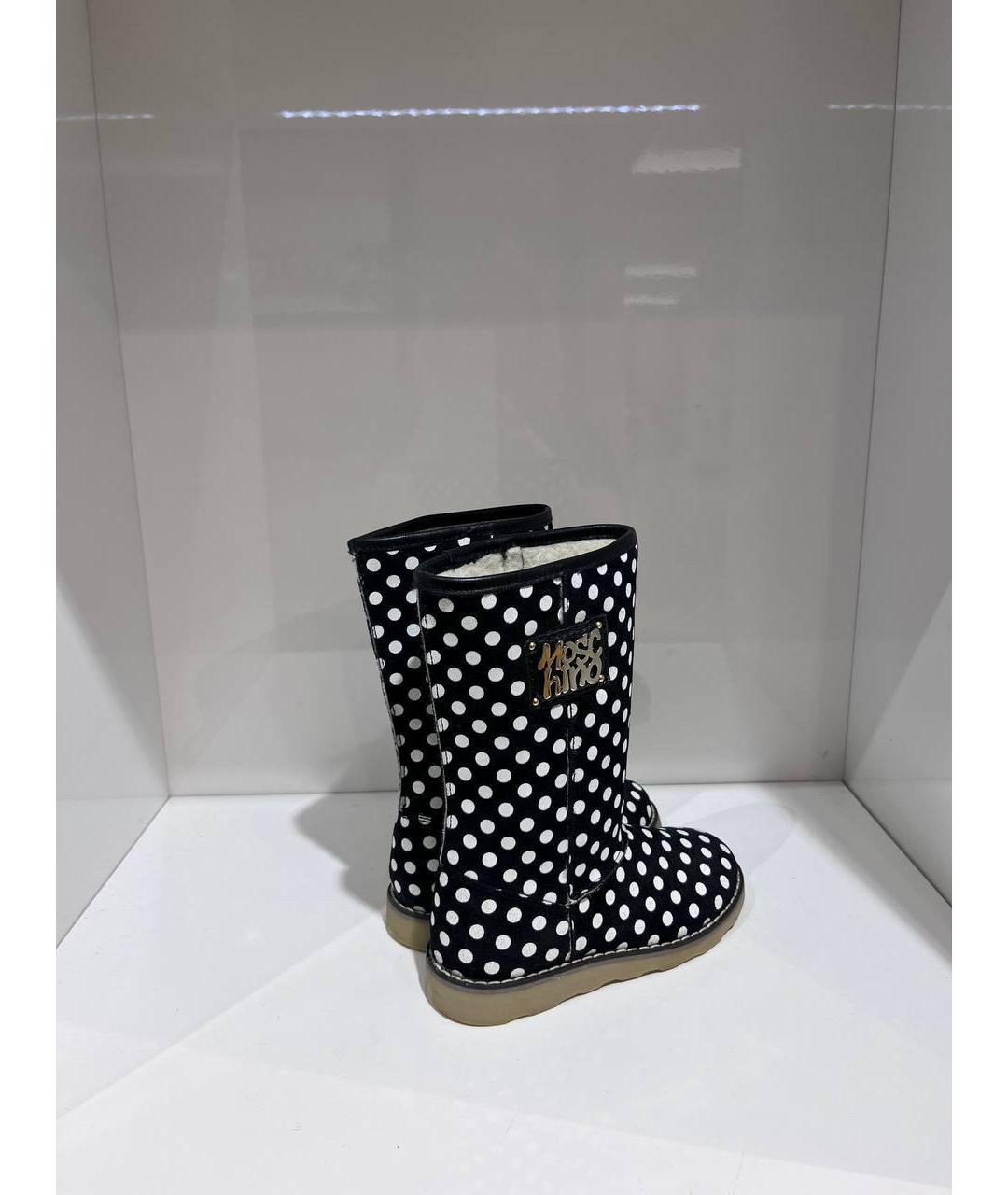 MOSCHINO Черные сапоги, фото 3