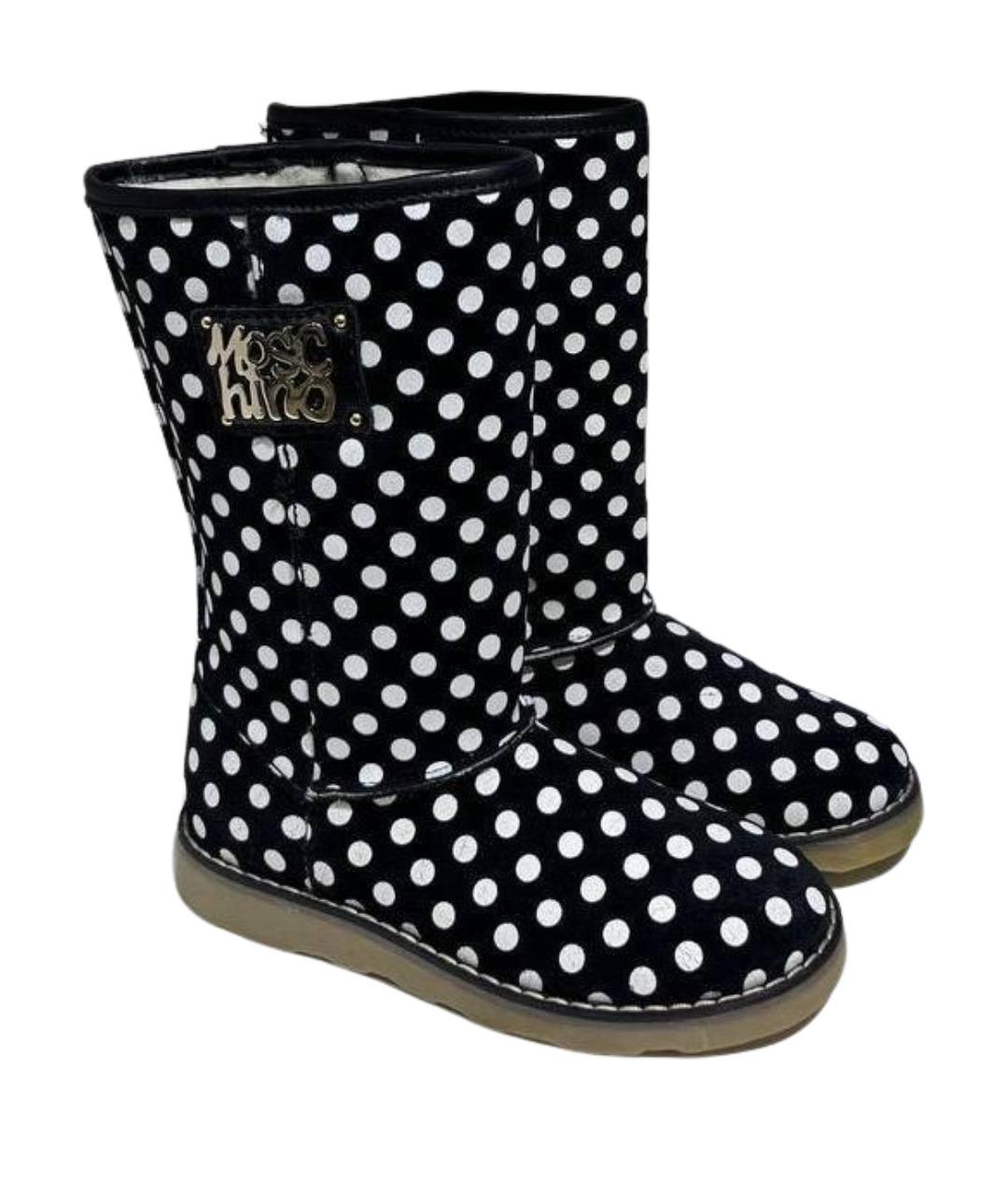 MOSCHINO Черные сапоги, фото 1