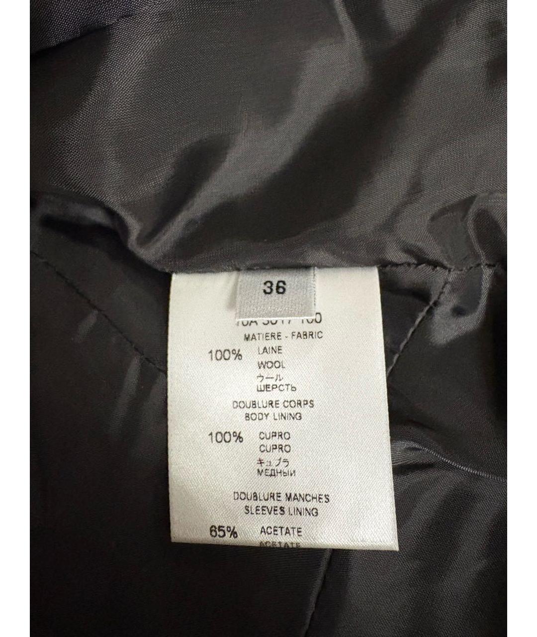 GIVENCHY Серый шерстяной жакет/пиджак, фото 3