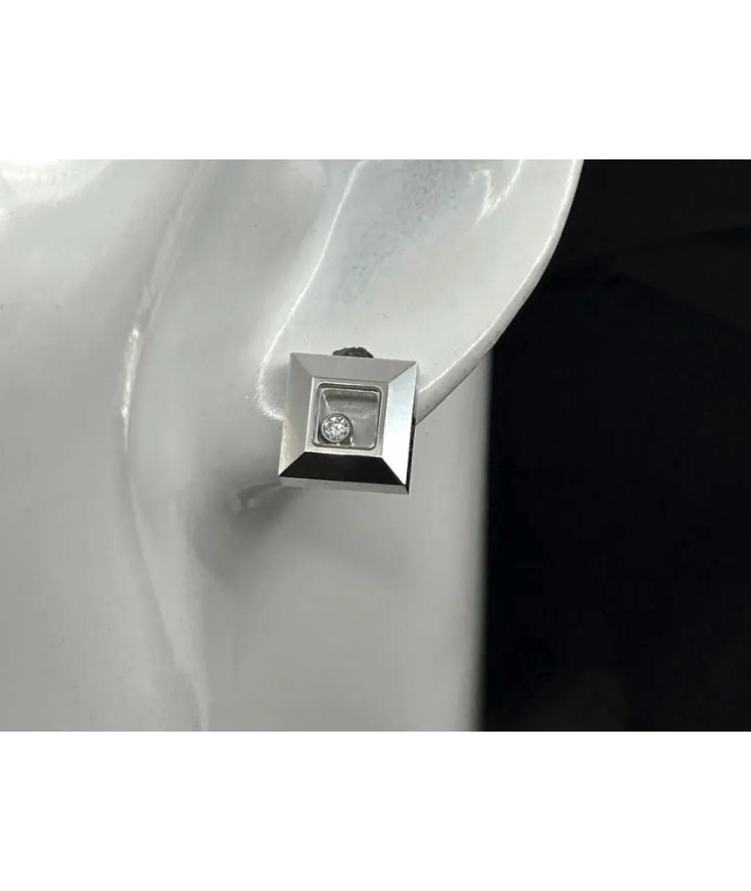 CHOPARD Белые серьги из белого золота, фото 4