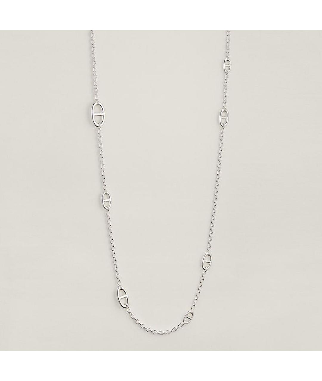 HERMES Серебряная серебряная цепочка, фото 9