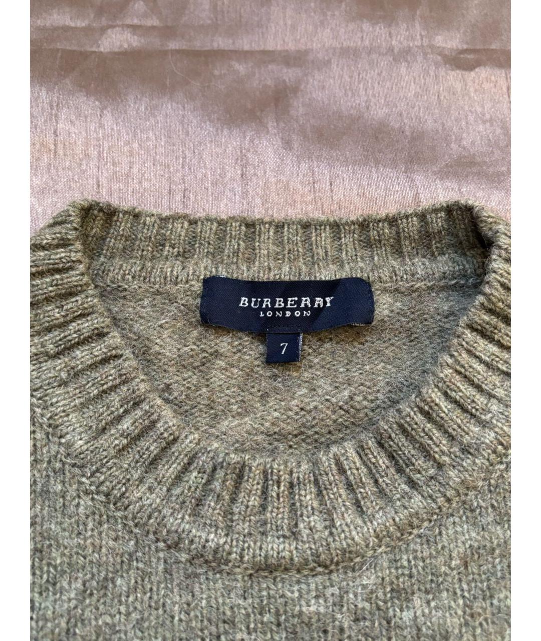 BURBERRY Шерстяной джемпер / свитер, фото 3