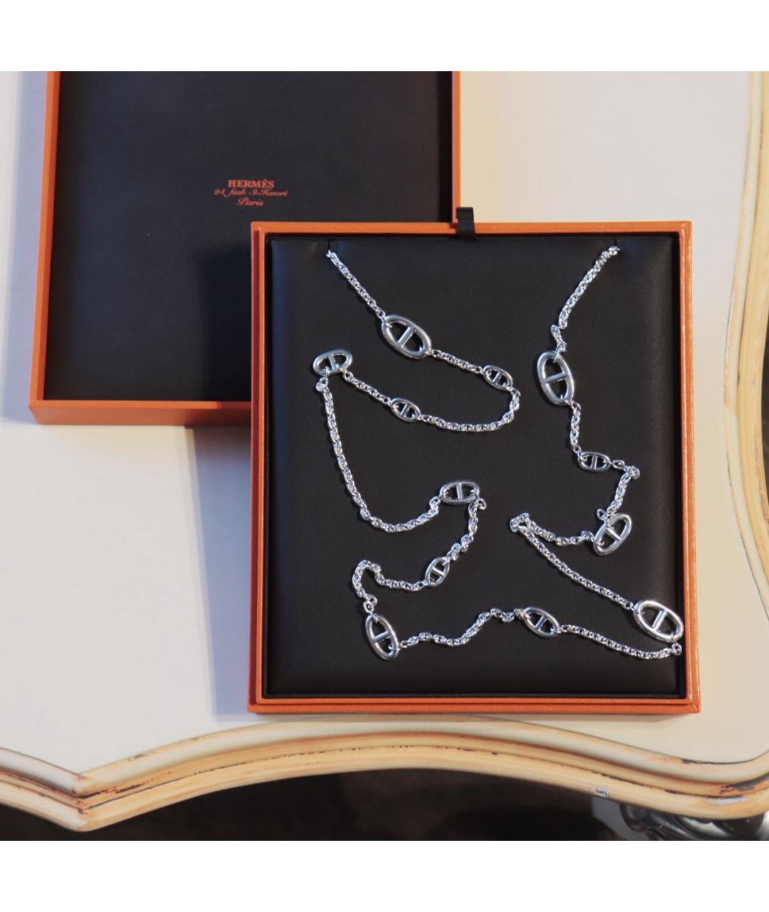 HERMES Серебряная серебряная цепочка/подвеска, фото 2
