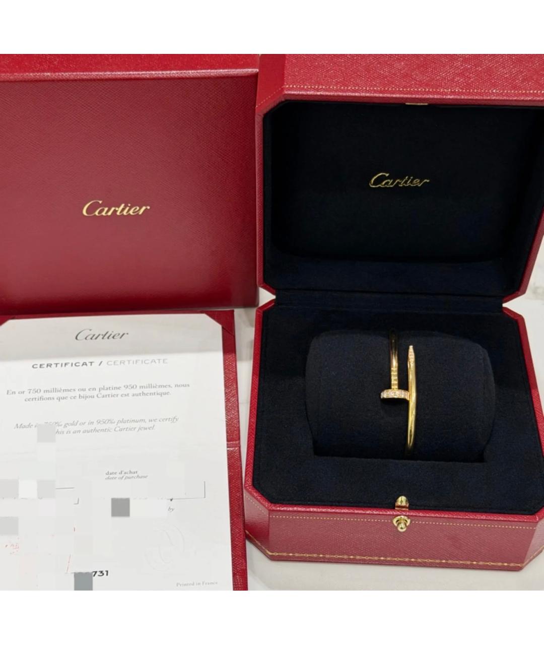 CARTIER Золотой браслет из желтого золота, фото 3