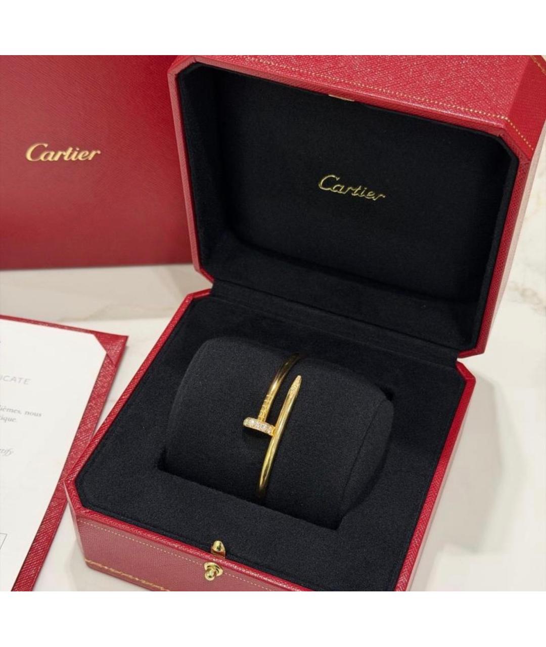 CARTIER Золотой браслет из желтого золота, фото 4