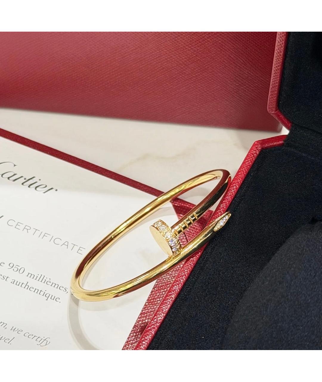 CARTIER Золотой браслет из желтого золота, фото 6