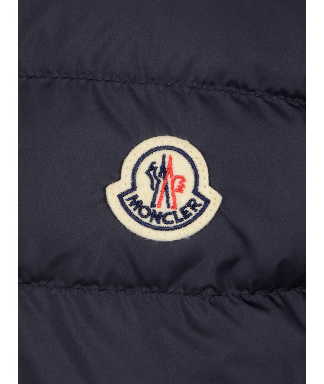 MONCLER Темно-синий кардиган, фото 3