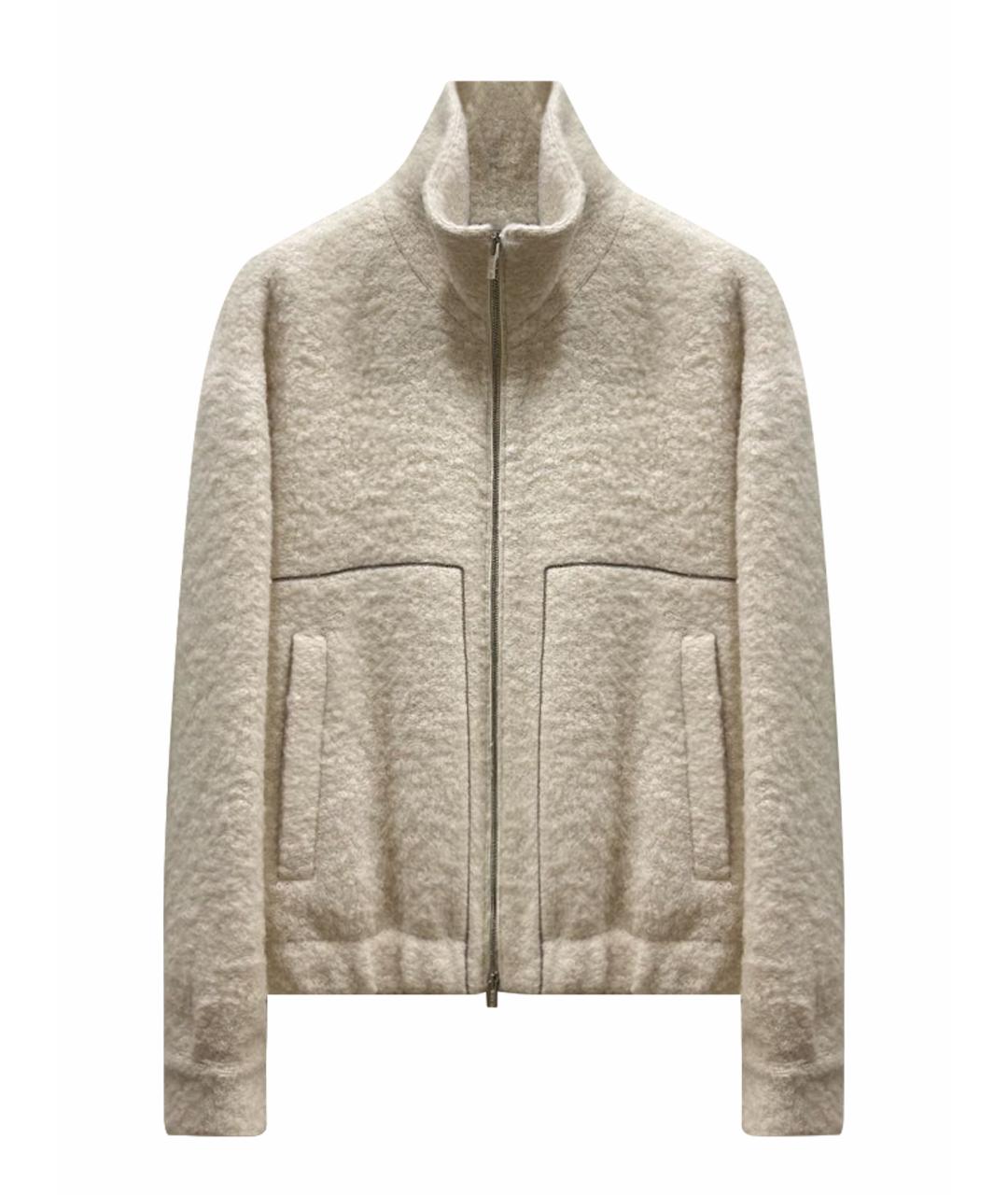 PESERICO Бежевая шерстяная куртка, фото 1