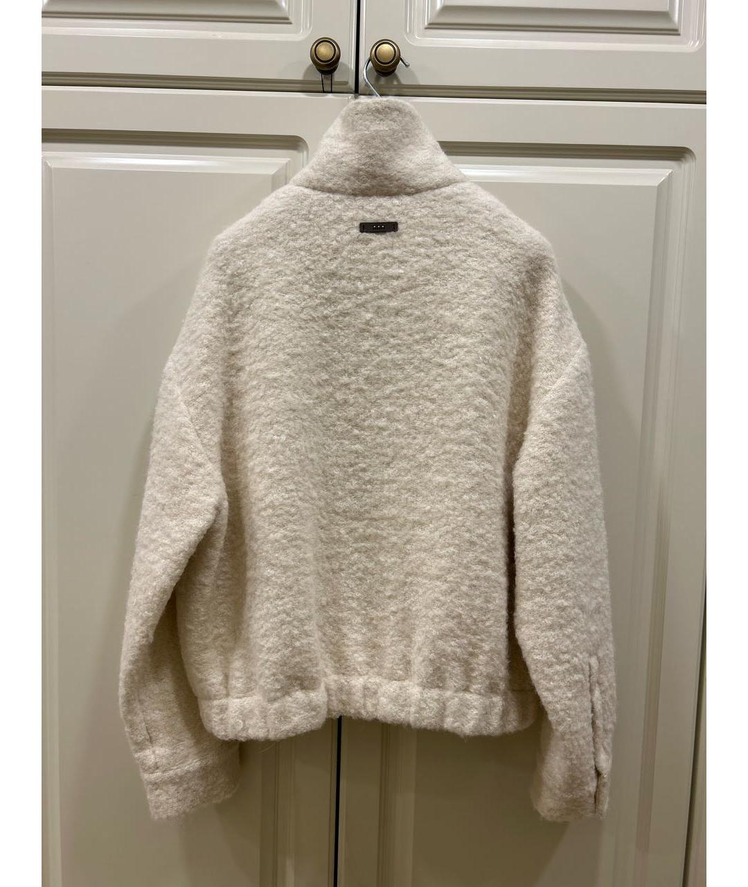 PESERICO Бежевая шерстяная куртка, фото 2