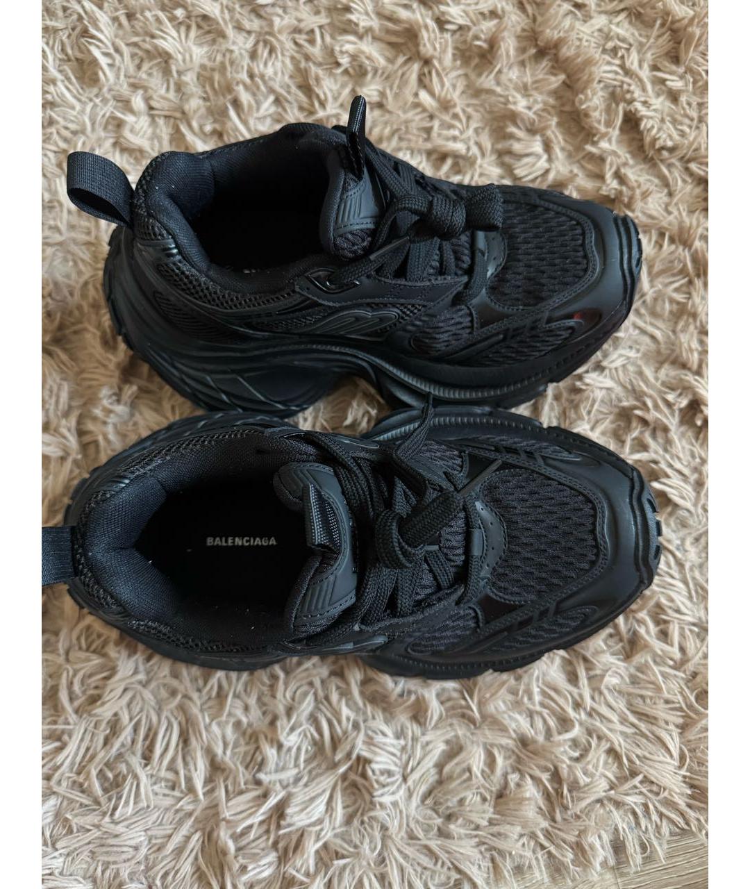 BALENCIAGA Черные кроссовки, фото 3