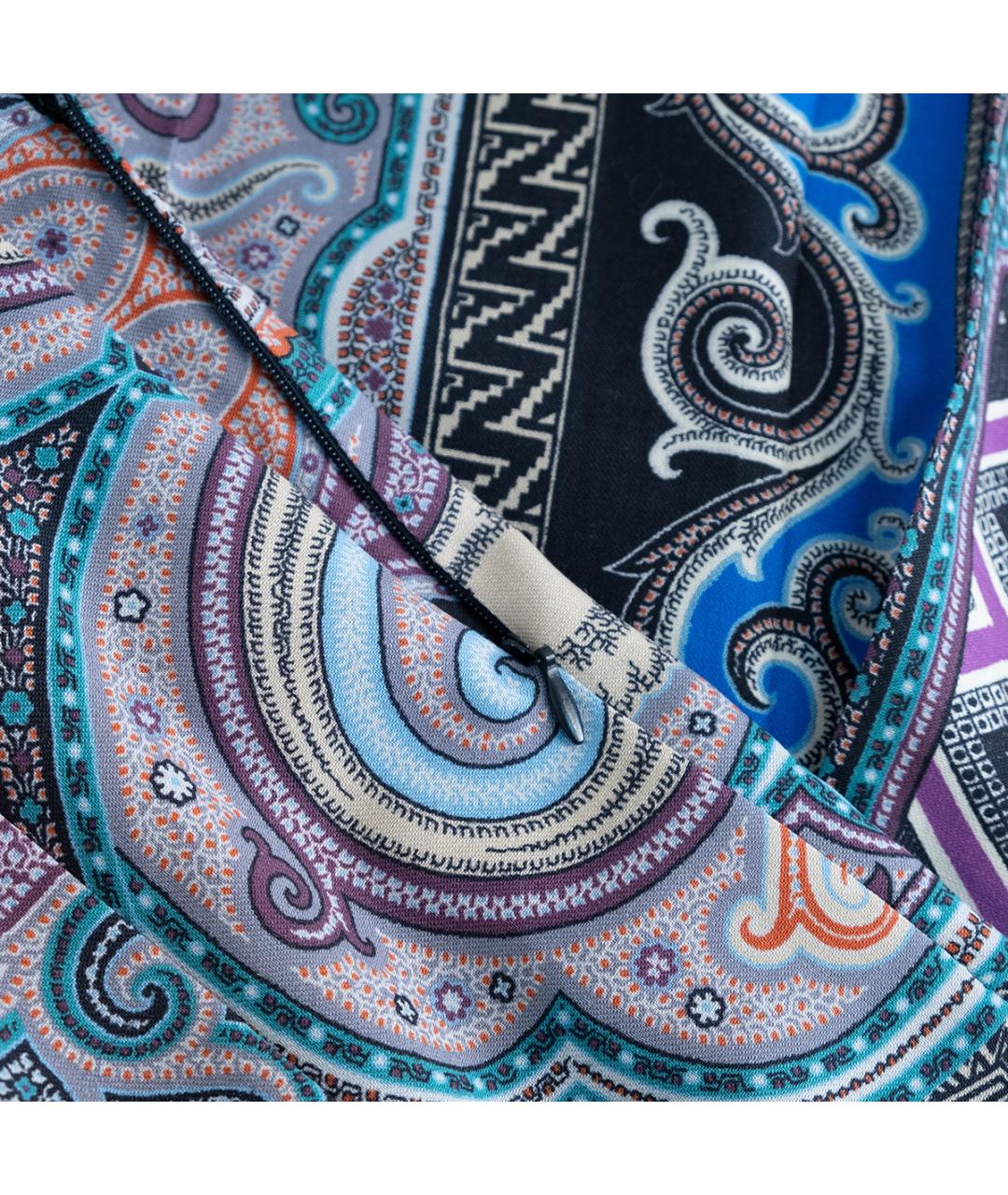 ETRO Мульти шерстяная юбка миди, фото 5