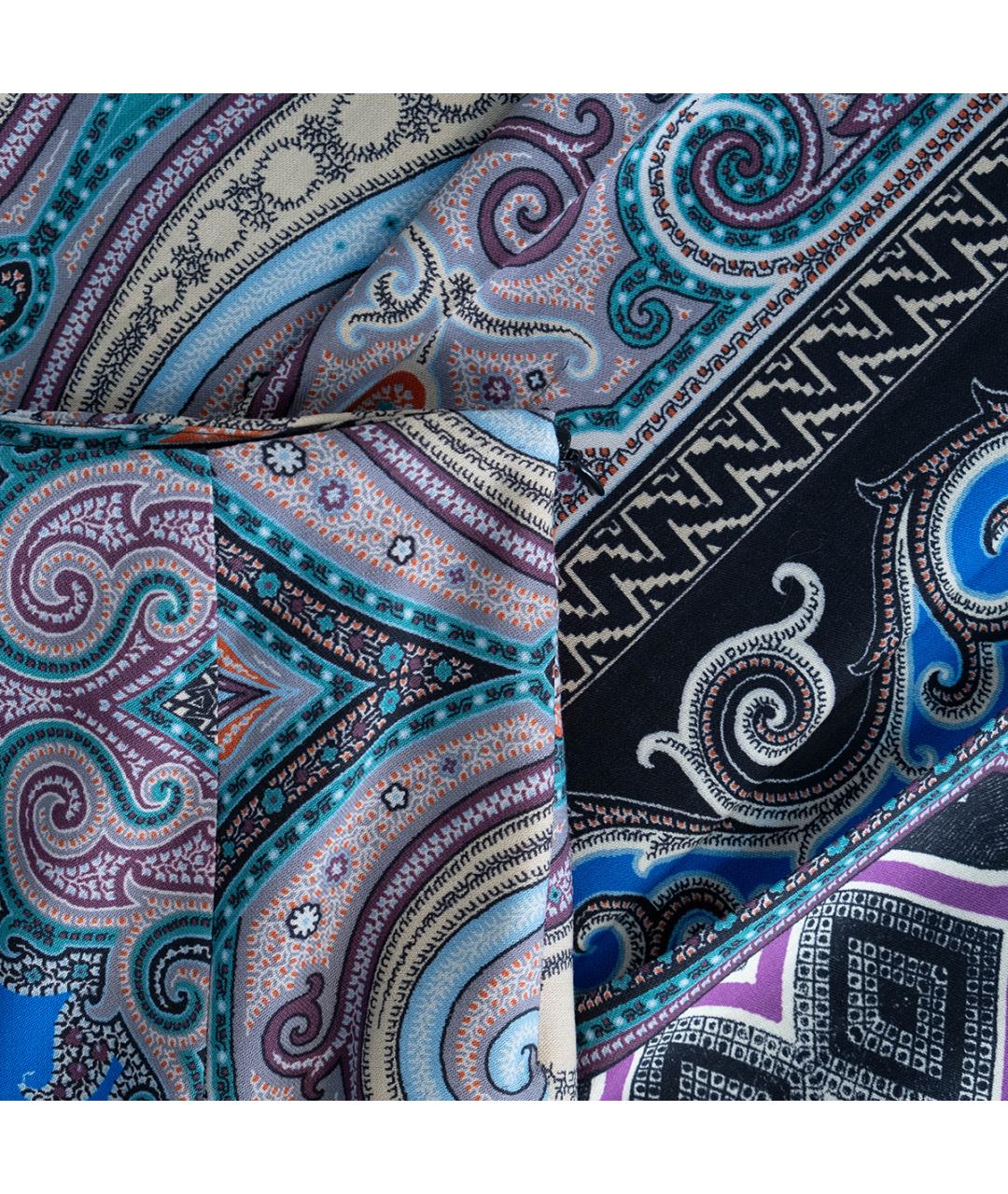 ETRO Мульти шерстяная юбка миди, фото 4