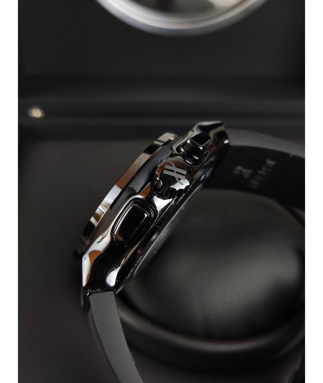 HUBLOT Черные керамические часы, фото 6