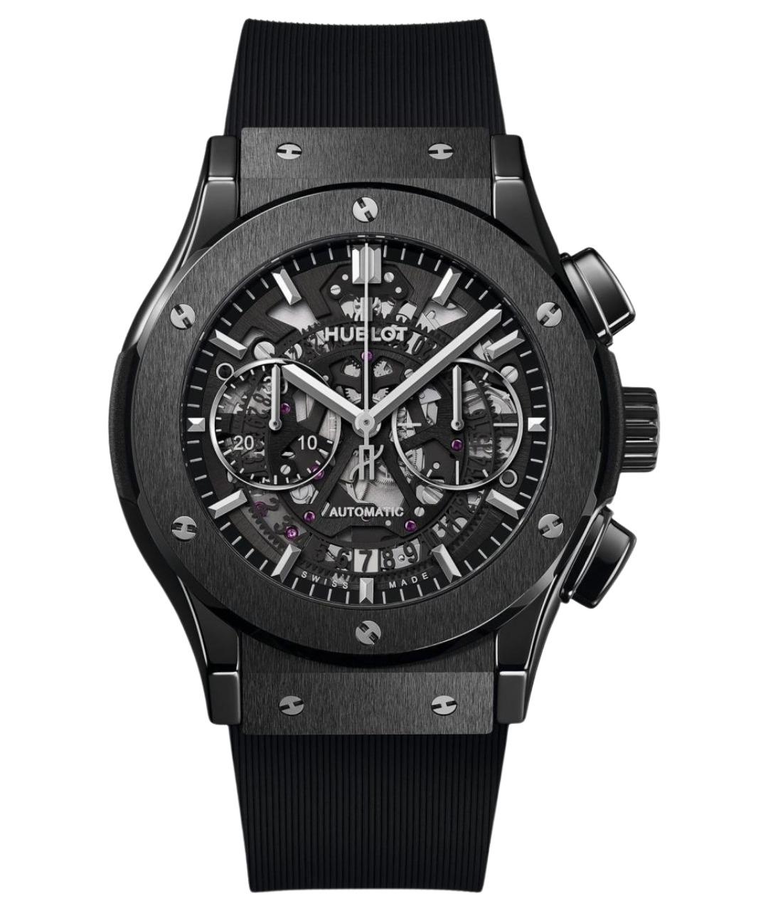 HUBLOT Черные керамические часы, фото 1