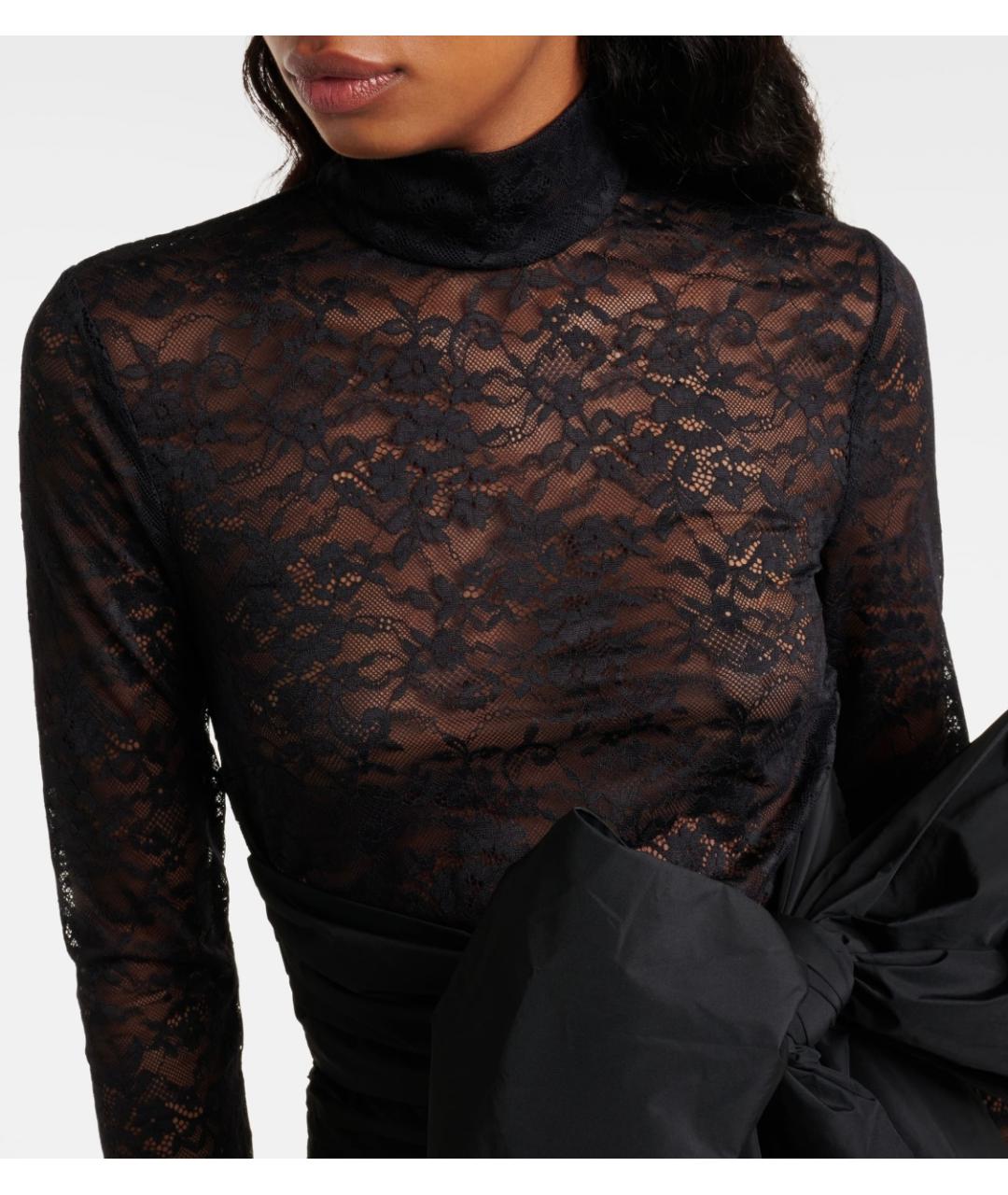 REBECCA VALLANCE Черное коктейльное платье, фото 4