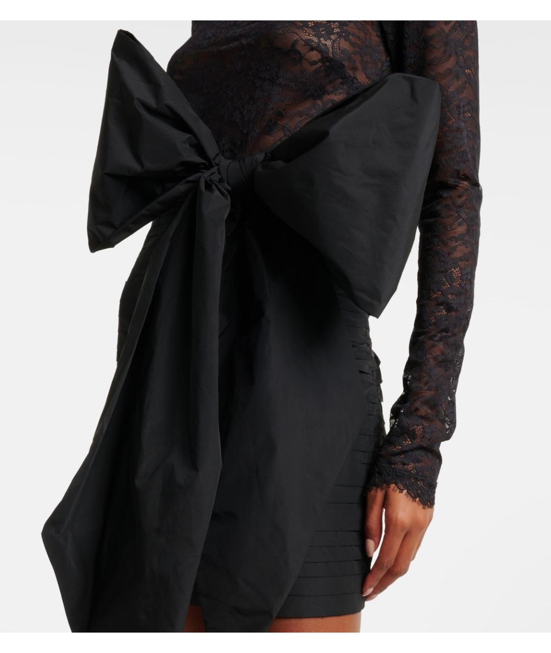 REBECCA VALLANCE Черное коктейльное платье, фото 5