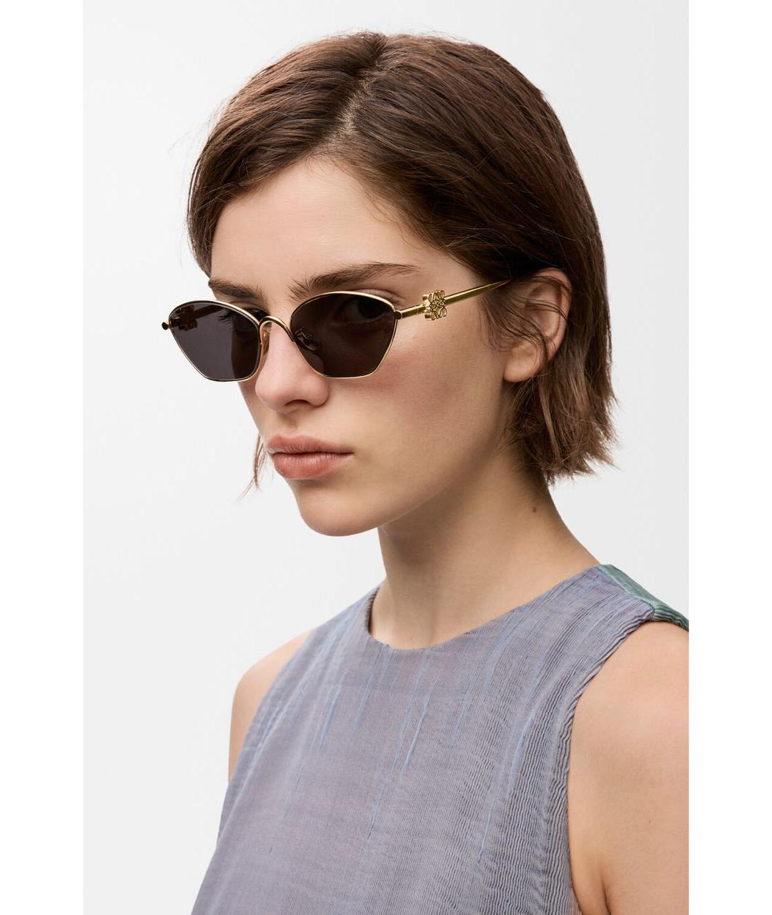 LOEWE Металлические солнцезащитные очки, фото 8