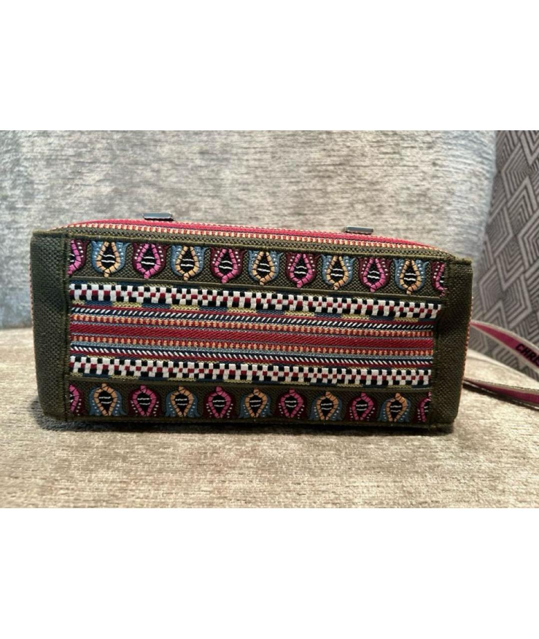 CHRISTIAN DIOR Мульти жаккардовая сумка через плечо, фото 6