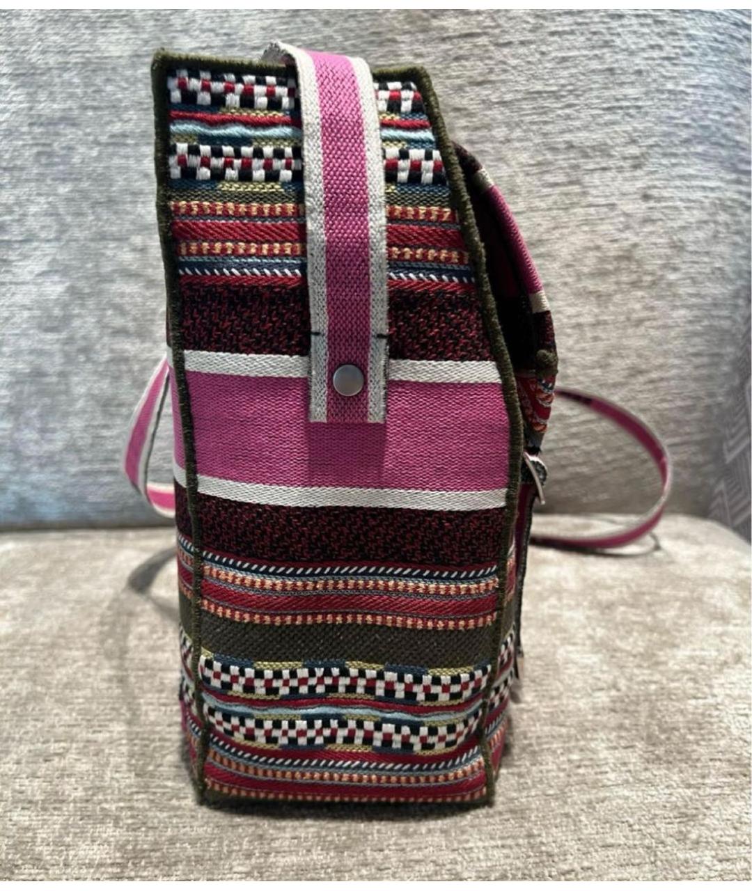 CHRISTIAN DIOR Мульти жаккардовая сумка через плечо, фото 8