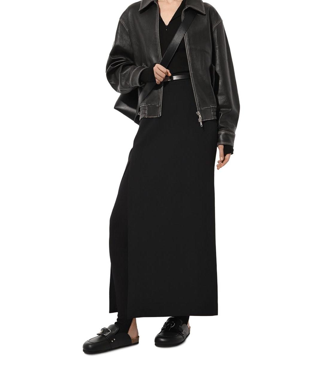 J.W.ANDERSON Черные кожаные мюли, фото 5