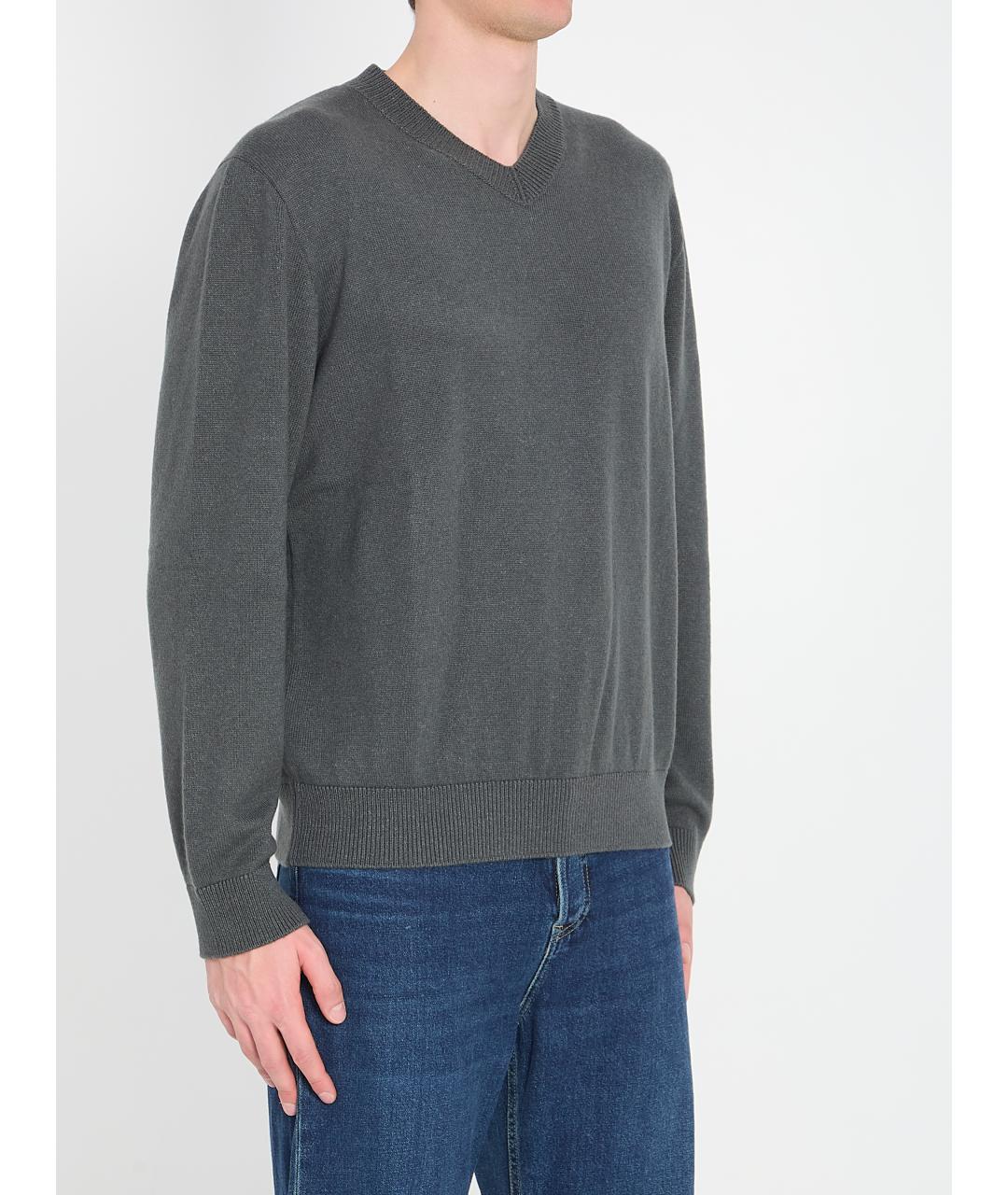 THE ROW Серый кашемировый джемпер / свитер, фото 2