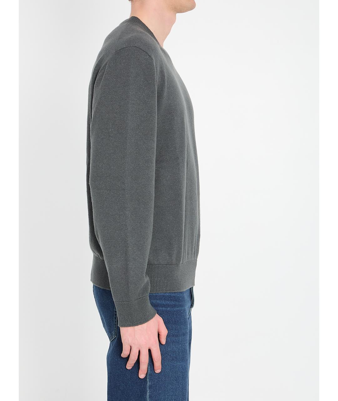 THE ROW Серый кашемировый джемпер / свитер, фото 3