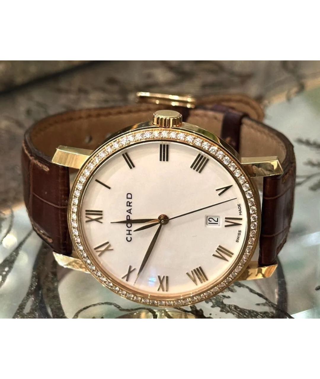 CHOPARD Золотые часы из желтого золота, фото 3