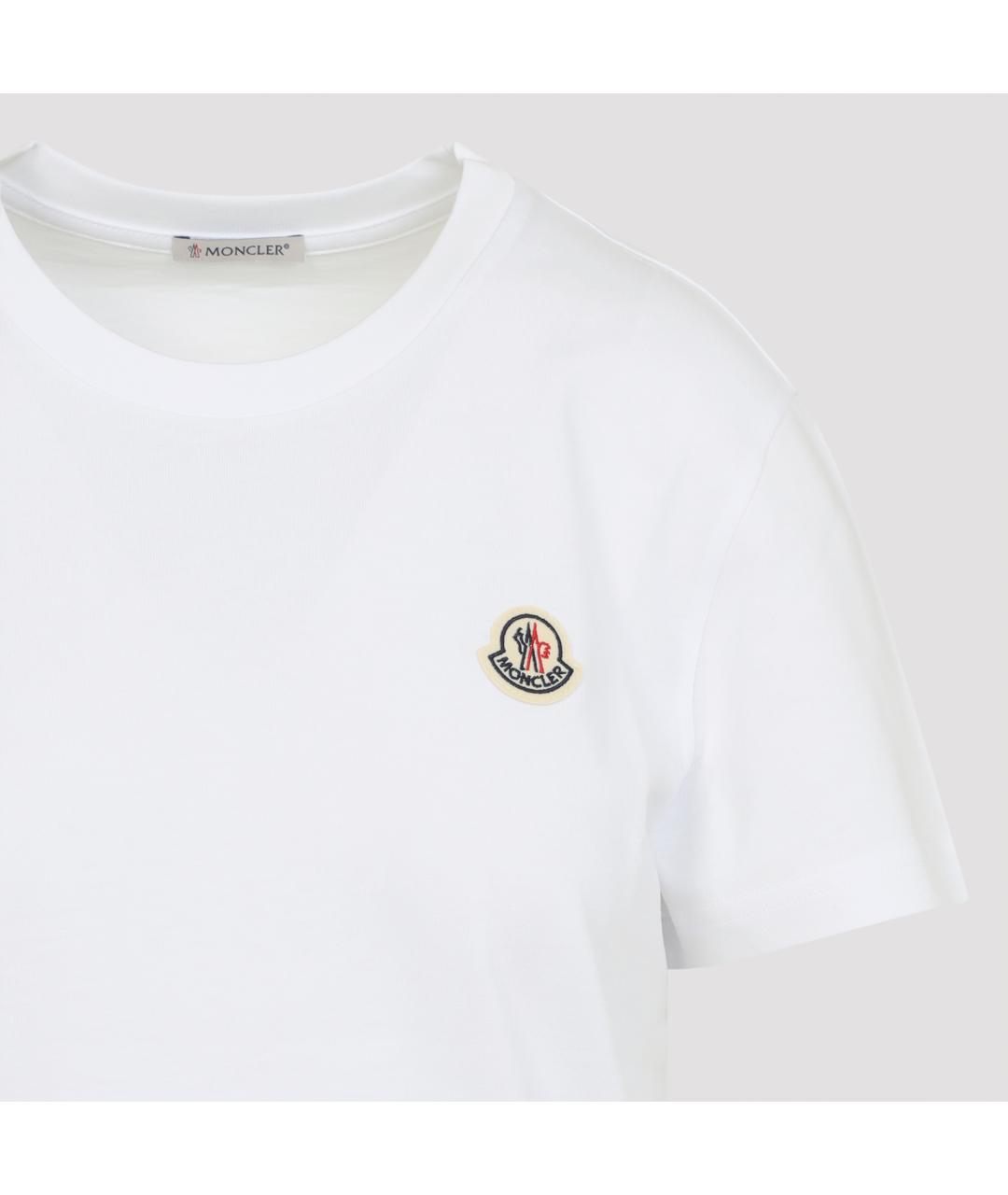 MONCLER Мульти хлопковая футболка, фото 5