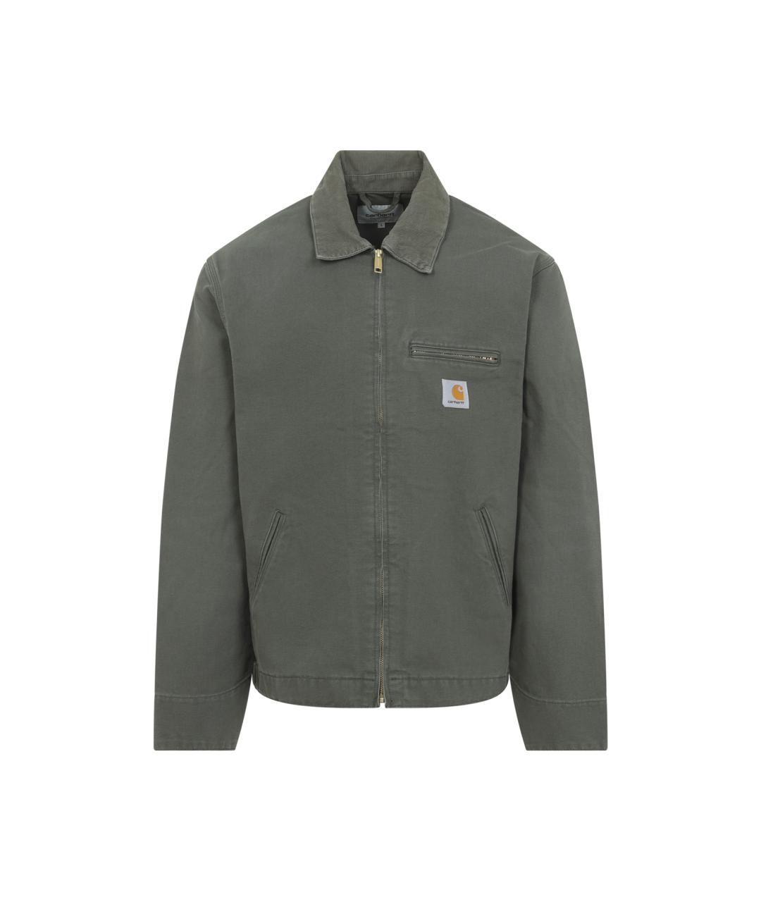 CARHARTT WIP Зеленая хлопковая куртка, фото 1