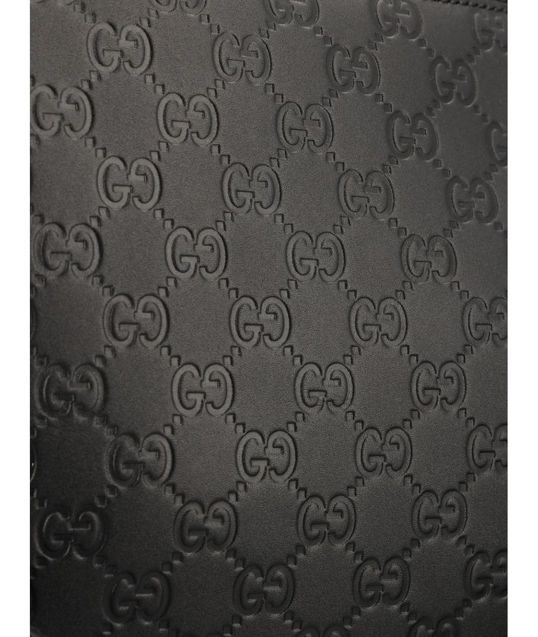 GUCCI Черная кожаная сумка на плечо, фото 3